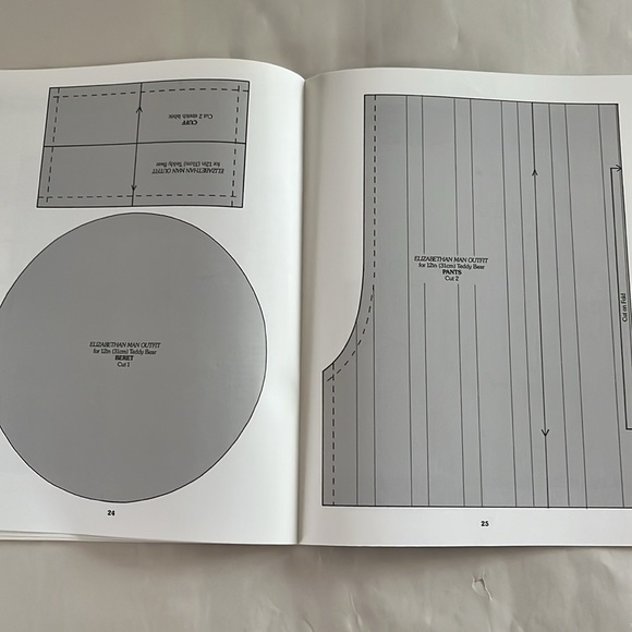 NWT Dressing the Historical Teddy Bear Costume Pattern BOOK King Charles Tudor - Picture 15 of 17